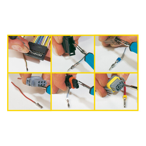 HAZET SYSTEM-KABEL-Entriegeler-Sortiment 4670-4/10 Anzahl Werkzeuge: 10