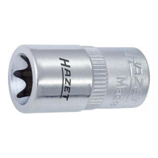 HAZET TORX® Steckschlüssel-Einsatz 850-E6 E6 Vierkant hohl 6,3 mm (1/4")