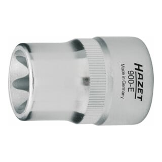 HAZET TORX® Steckschlüssel-Einsatz 900-E11 E11 Vierkant hohl 12,5 mm (1/2")