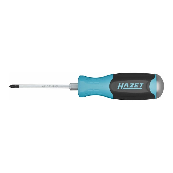 HAZET Tournevis 811K-PH1, Profil cruciforme PH, Taille PH1