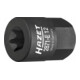 HAZET Turbolader / pijpbochtstuk TORX®-dopsleutel 2871-E12 ∙ Buitenzeskant 17 mm ∙ Buiten-TORX®-profiel ∙ E12-1