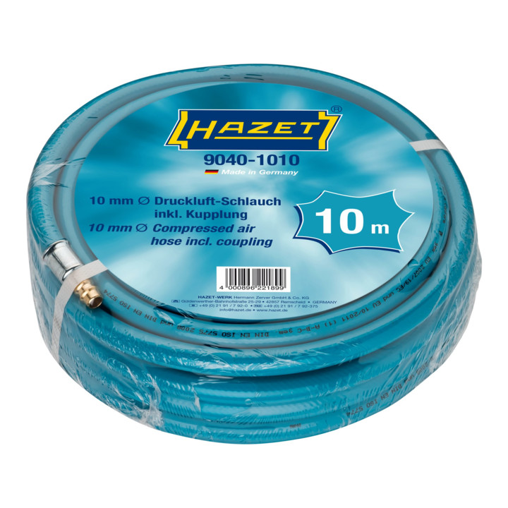 HAZET Tuyau d'air comprimé avec raccord rapide et embout de raccordement 9040-1010