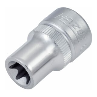 HAZET TX Steckschlüssel-Einsatz 880-E10 E10 Vierkant hohl 10 mm (3/8")