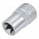HAZET TX Steckschlüssel-Einsatz 880-E12 E12 Vierkant hohl 10 mm (3/8")