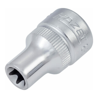 HAZET TX Steckschlüssel-Einsatz 880-E8 E8 Vierkant hohl 10 mm (3/8")