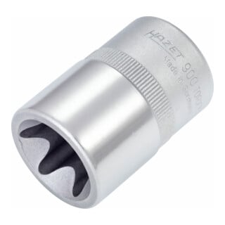 HAZET TX Steckschlüssel-Einsatz 900-E24 E24 Vierkant hohl 12,5 mm (1/2")