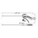 HAZET uitblaaspistool 300 mm 9040P-2-2