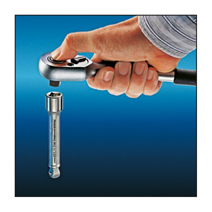 HAZET Umschaltknarre 863S Vierkant massiv 6,3 mm (1/4 Zoll)