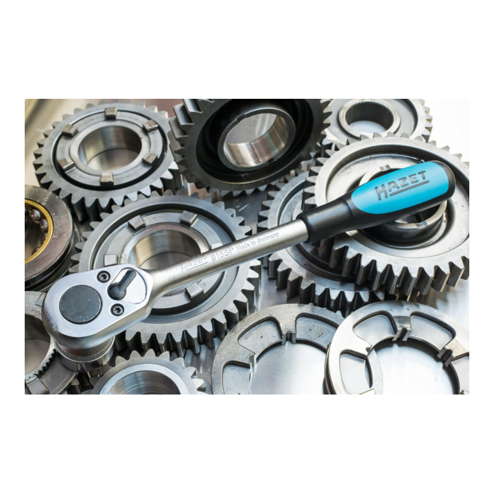 HAZET Umschaltknarre 916SP Vierkant massiv 12,5 mm (1/2")