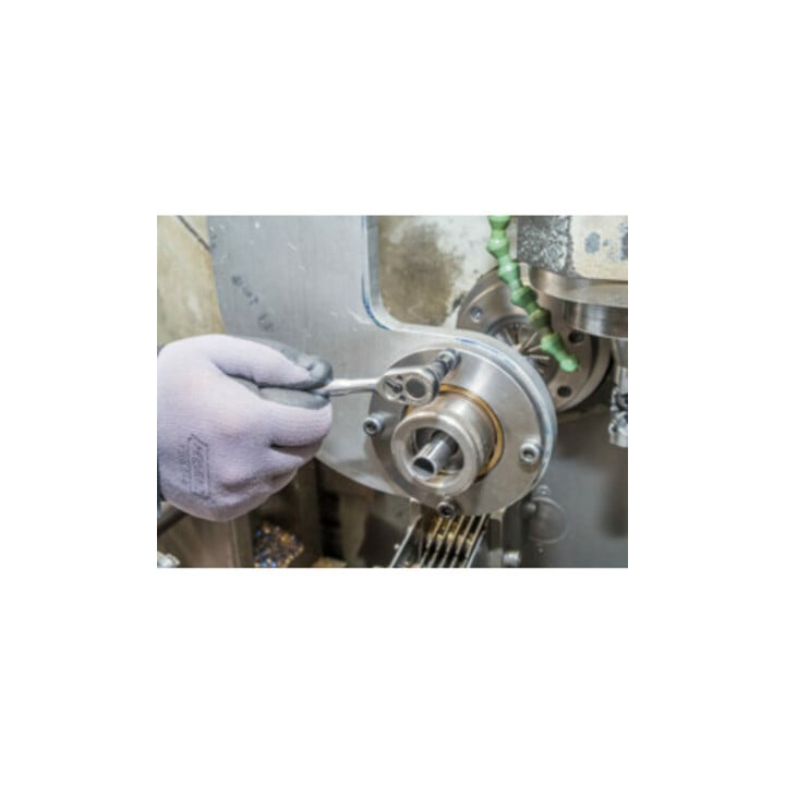 HAZET Umschaltknarre, Vollstahl 863MC Vierkant massiv 6,3 mm (1/4 Zoll)