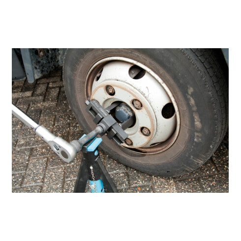HAZET Universal-Achs- und Nutmuttern-Schlüsseleinheit-Werkzeug-Satz 772-2/16 Vierkant hohl 20 mm (3/4 Zoll) Anzahl Werkzeuge: 16
