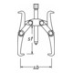 HAZET universele trekker, 2-armig 1783-22-3