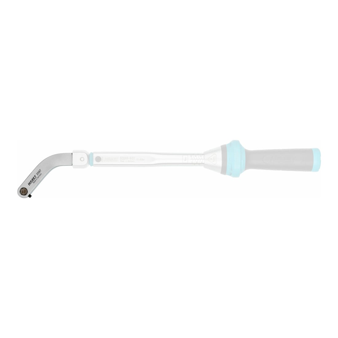 HAZET Utensile per cerniere portiera, impugnatura portainserti giravite piegata, serie 2597-2/5