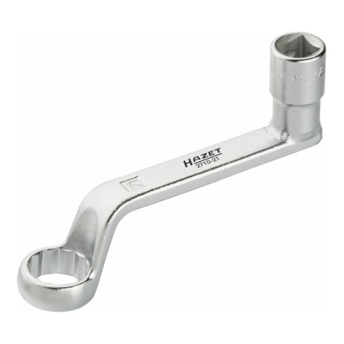 HAZET Utensile speciale convergenza 2710-21, Attacco quadro, cavo, 12,5mm (1/2"), Profilo a doppio esagono esterno, 21mm