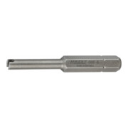 HAZET Ventielverwijderaarbit 666-6 ∙ Zeskant massief 6,3 = (1/4 inch)