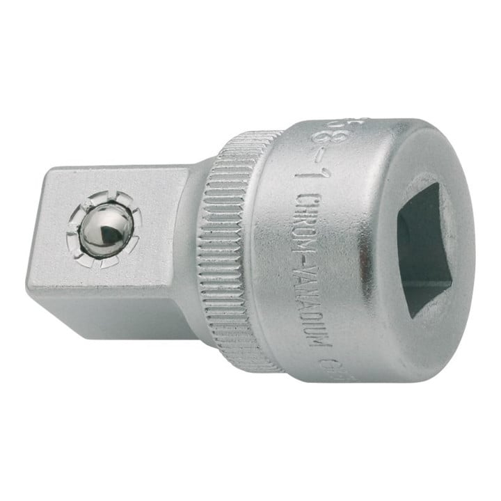 HAZET Vergrößerungsstück 8858-1 Vierkant hohl 10 mm (3/8 Zoll) Vierkant massiv 12,5 mm (1/2 Zoll)