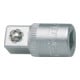 HAZET Vergrotingsstuk 858-1 ∙ Vierkant hol 6,3 mm (1/4 inch) ∙ Vierkant massief 10 mm (3/8 inch)
