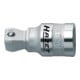 HAZET Verlängerung, schwenkbar 919-1 Vierkant hohl 12,5 mm (1/2 Zoll) Vierkant massiv 12,5 mm (1/2 Zoll)