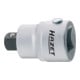 HAZET verloopstuk 1058-2 vierkant hol 20 mm (3/4 inch) vierkant massief 12,5 mm (1/2 inch)