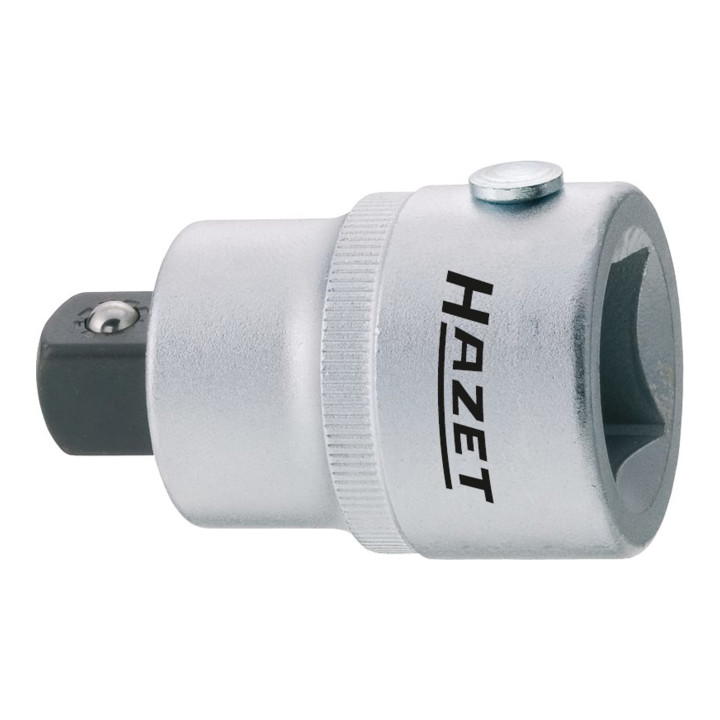 HAZET verloopstuk 1058-2 vierkant hol 20 mm (3/4 inch) vierkant massief 12,5 mm (1/2 inch)