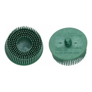 HAZET Vervangende borstelslijpset ∙ groen ∙ 2-delig 9033-11-050/2