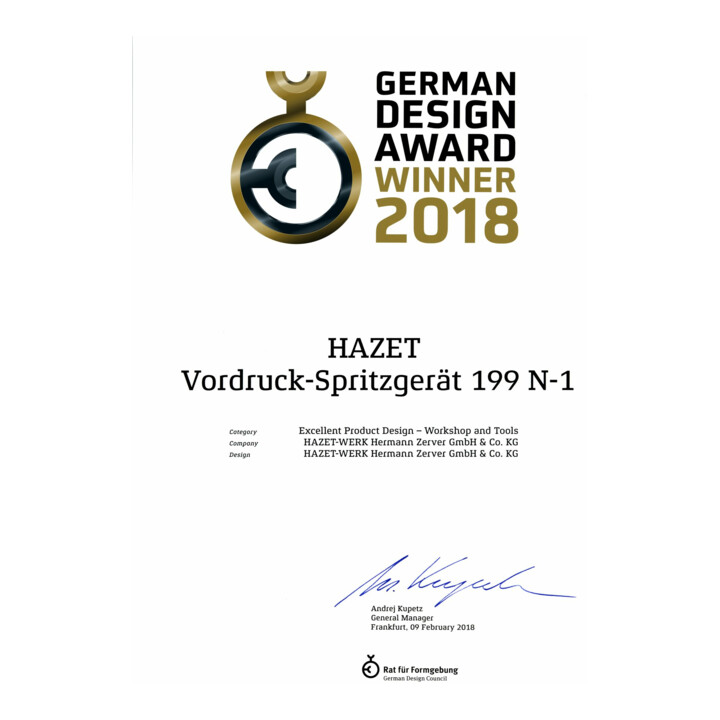 HAZET Voordrukspuitpistool 199N-1