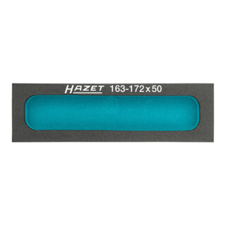 HAZET Weichschaum-Einlage mit Kleinteilefächern 163-172X50