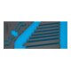 HAZET Weichschaumeinlage 163-518L leer 392 x 172 mm