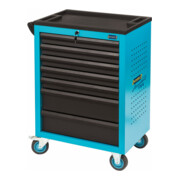 HAZET Werkplaatswagen Assistent 178N-7 Laden plat: 5 x 80 x 527 x 348 mm Laden hoog: 2 x 165 x 527 x 348 mm-2