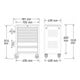 HAZET Werkplaatswagen Assistent 178N-7 Laden plat: 5 x 80 x 527 x 348 mm Laden hoog: 2 x 165 x 527 x 348 mm-4