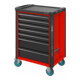 HAZET Werkplaatswagen Assistent 179N-7-RAL3020 Laden plat: 5 x 77 x 522 x 398 mm Laden hoog: 2 x 162 x 522 x 398 mm-4