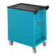 HAZET Werkstattwagen Assistent 176N-7, einzeln 176N-7, L x B x H: 780 mm x 500 mm x 1018 mm, Schubladen, flach: 5× 81 x 522 x 348 mm, Schubladen, hoch: 2× 166 x 522 x 348 mm-5