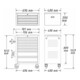 HAZET Werkstattwagen Assistent 178 N-7 mit 141 Werkzeugen inklusive Aufsatzkoffer 178 N K-3 178N-10/141 Schubladen flach: 8 x 80 x 527 x 348 mm Schubladen hoch: 2 x 165 x 527 x 348 mm Anzahl Werkzeuge: 141