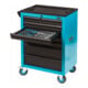HAZET Werkstattwagen Assistent 178 N-7 mit 147 Werkzeugen 178N-7/147 Schubladen flach: 5 x 80 x 527 x 348 mm Schubladen hoch: 2 x 165 x 527 x 348 mm Anzahl Werkzeuge: 147