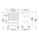 HAZET Werkstattwagen Assistent 178N-7 Schubladen flach: 5 x 80 x 527 x 348 mm Schubladen hoch: 2 x 165 x 527 x 348 mm-4