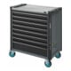 HAZET Werkstattwagen Assistent 179NXL-8-VW Schubladen flach: 7 x 77 x 696 x 398 mm Schubladen hoch: 1 x 162 x 696 x 398 mm-3