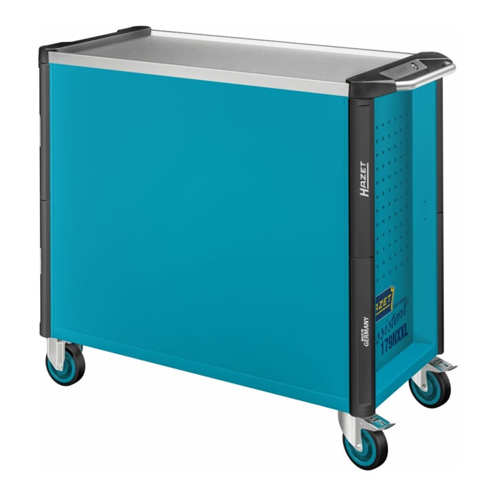 HAZET Werkstattwagen Assistent 179NXXL-7/340 Schubladen flach: 5 x 77 x 870 x 398 mm Schubladen hoch: 2 x 162 x 870 x 398 mm