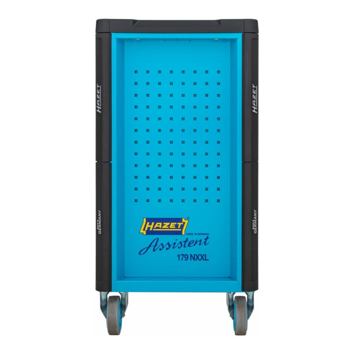HAZET Werkstattwagen Assistent 179NXXL-8 Schubladen flach: 7 x 77 x 870 x 398 mm Schubladen hoch: 1 x 162 x 870 x 398 mm