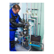 HAZET Werkzeug-Satz Sanitär / Heizung 1520/29 ∙ Sechskant massiv 6,3 (1/4 Zoll), Vierkant hohl 6,3 mm (1/4 Zoll) ∙ Außen-Doppel-Sechskant-Tractionsprofil, Außen-Sechskant-Tractionsprofil, Sechskant hohl 6,3 (1/-2