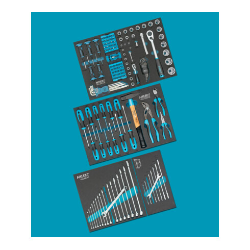 HAZET Werkzeug-Sortiment 0-178N/147 ∙ Anzahl Werkzeuge: 147