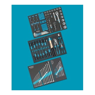 HAZET Werkzeug-Sortiment 0-178N/147 Safety-Insert-System Made in Germany