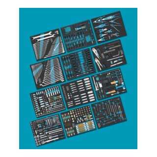 HAZET Werkzeug-Sortiment 0-179NXXLD/616 Safety-Insert-System