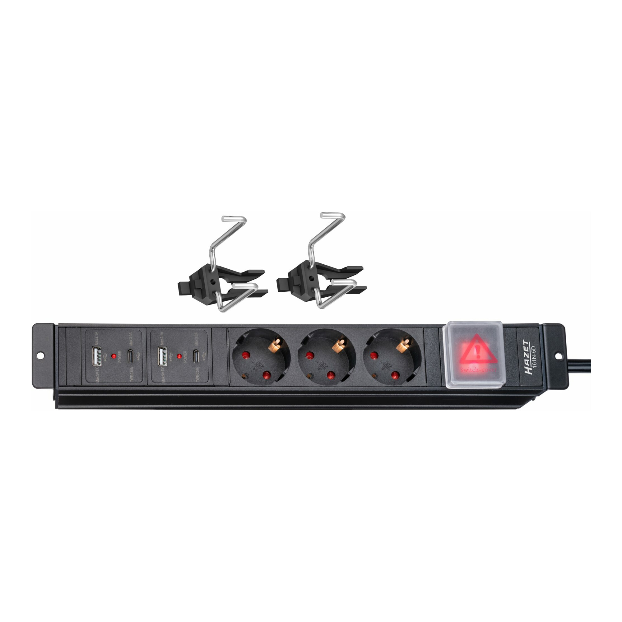 HAZET Werkzeugtasche, groß, mit 89 Werkzeugen 191T-2/89, 89-teilig, PH1 – PH3, T20 – T30