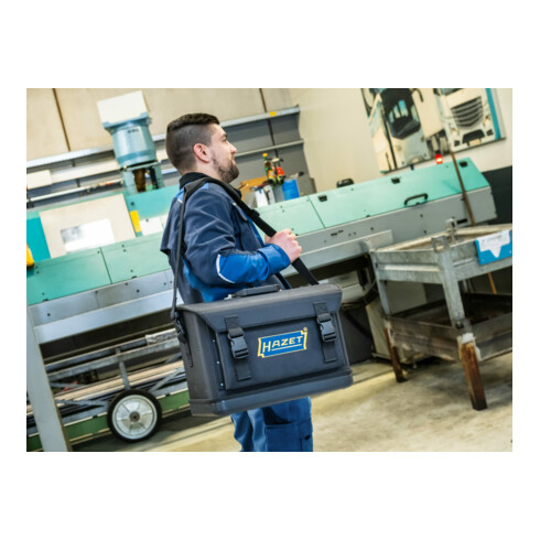 HAZET Werkzeugtasche, klein, leer 191T-1L, L x B x H: 430 mm x 285 mm x 190 mm