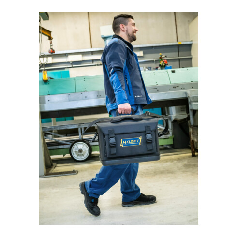 HAZET Werkzeugtasche, klein, leer 191T-1L, L x B x H: 430 mm x 285 mm x 190 mm