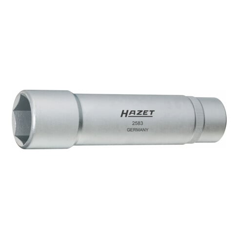 HAZET Wiellager-gereedschap 2583 ∙ Vierkant hol 12,5 mm (1/2 inch) ∙ Buiten-zeskant-profiel ∙ 27 mm