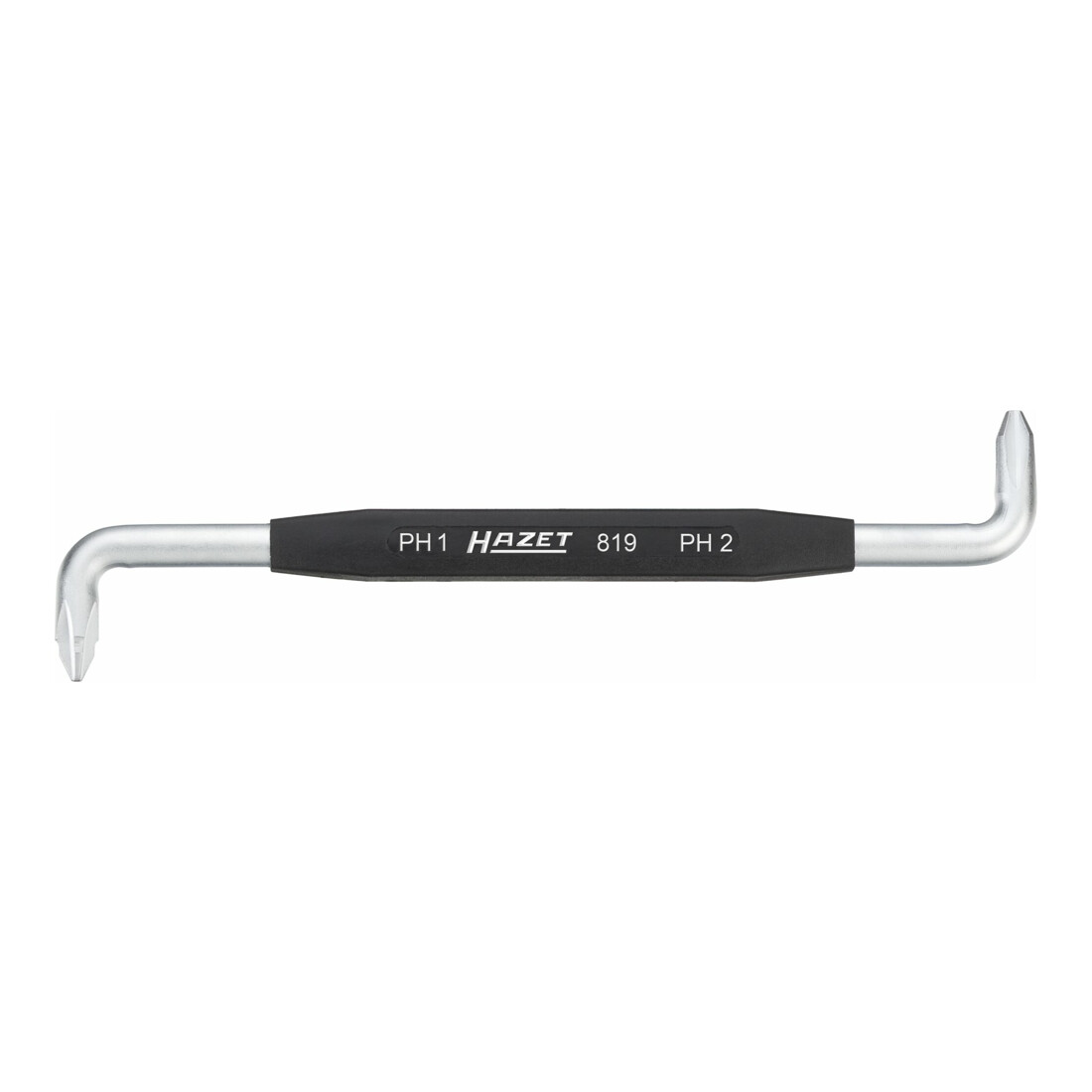 HAZET Winkelschraubendreher 819-PH1+PH2 Kreuzschlitz Profil PH PH1, PH2