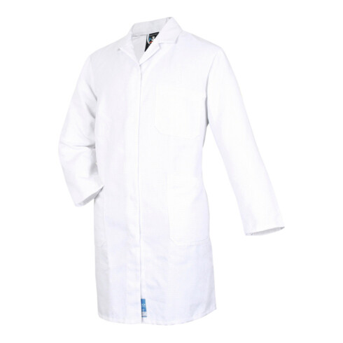 HB Tempex Blouse dame ESD CONDUCTEX, blanc, Taille: L
