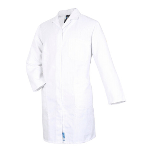 HB Tempex Blouse homme ESD CONDUCTEX, blanc, Taille: 2XL