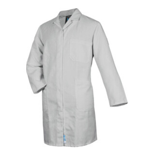 HB Tempex Blouse homme ESD CONDUCTEX, gris argenté, Taille: L